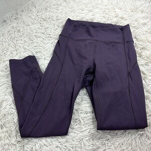 Lululemon In Movement 7/8 Tight 25" Black Currant